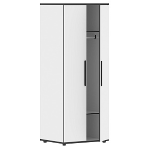 Гардероб USTO UCWS 77, белый, 770х600х1975 мм